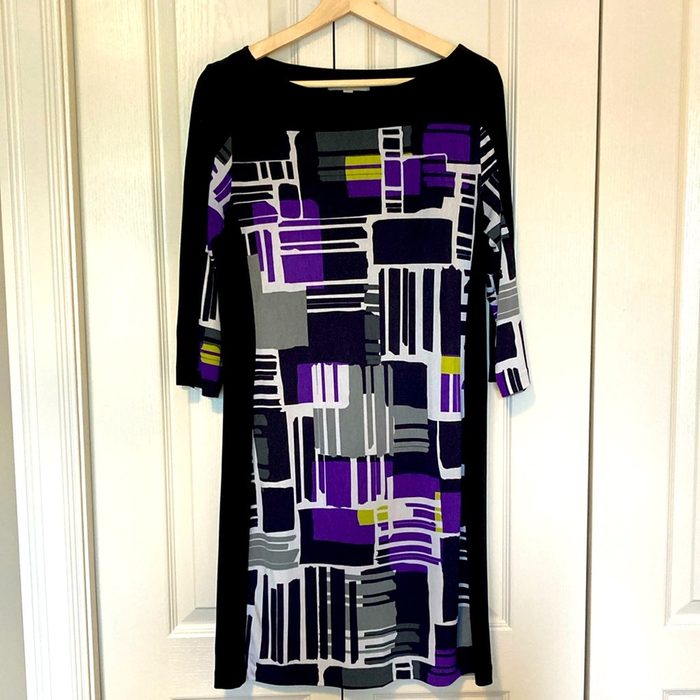 EUC Banana Republic abstract design shift dress. Size medium.